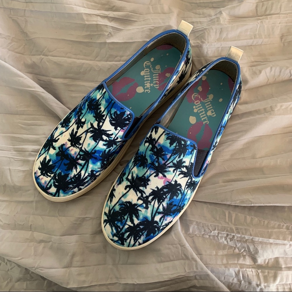 Juicy Couture platform slide on sneakers